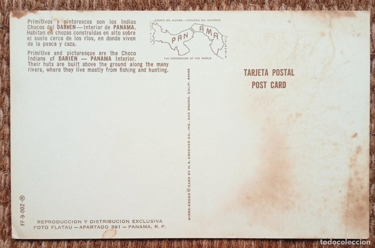 Postales: INDIOS CHOCOS DEL DARIEN - PANAMA - Foto 2