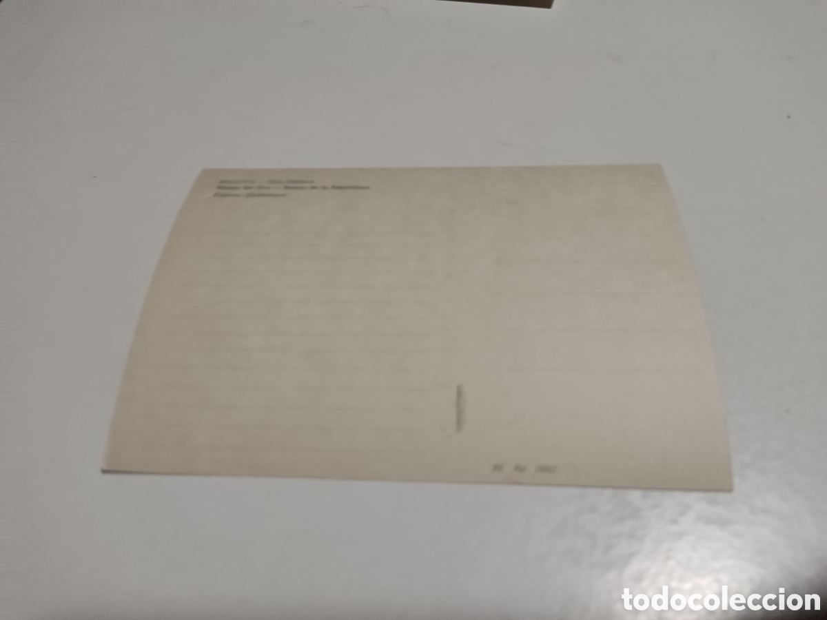 Postales: Postal Bogot&aacute; museo del oro - Foto 2