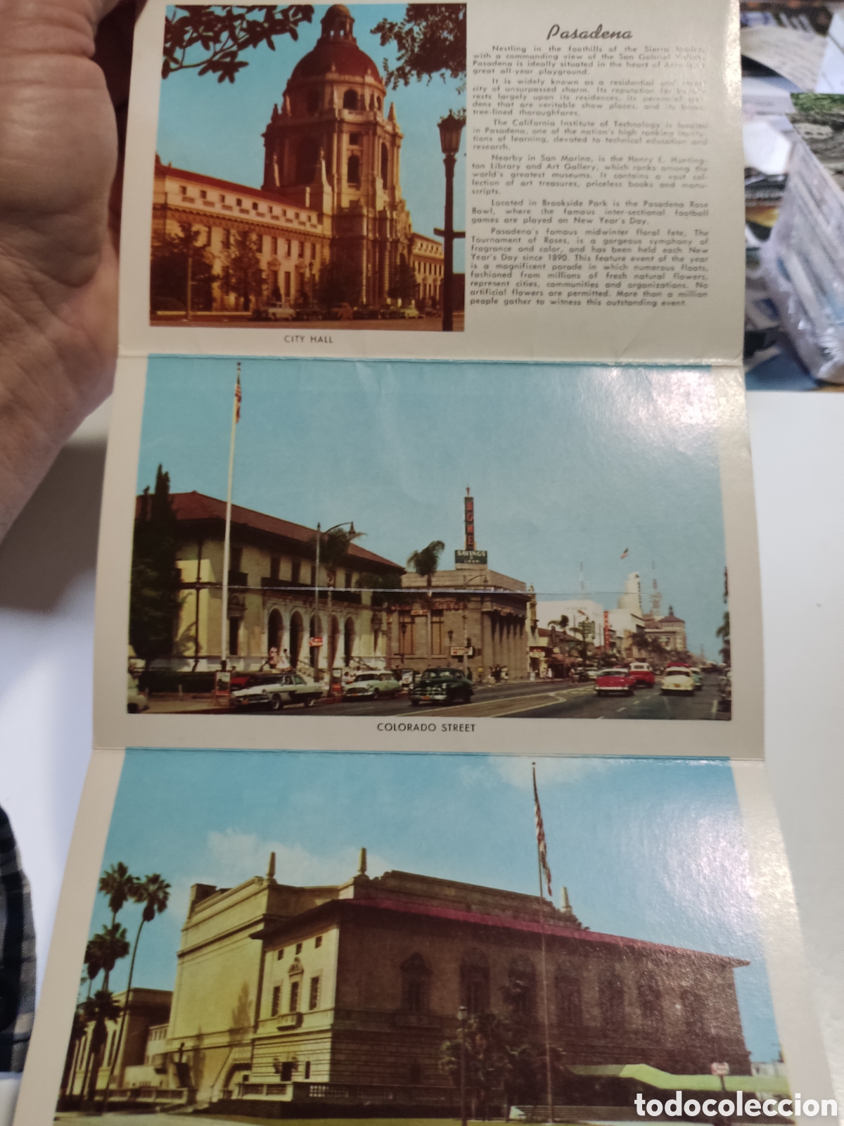 Postales: Postal pasadena California - Foto 3