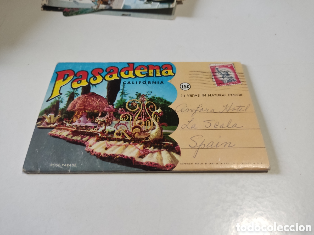 Postales: Postal pasadena California - Foto 1