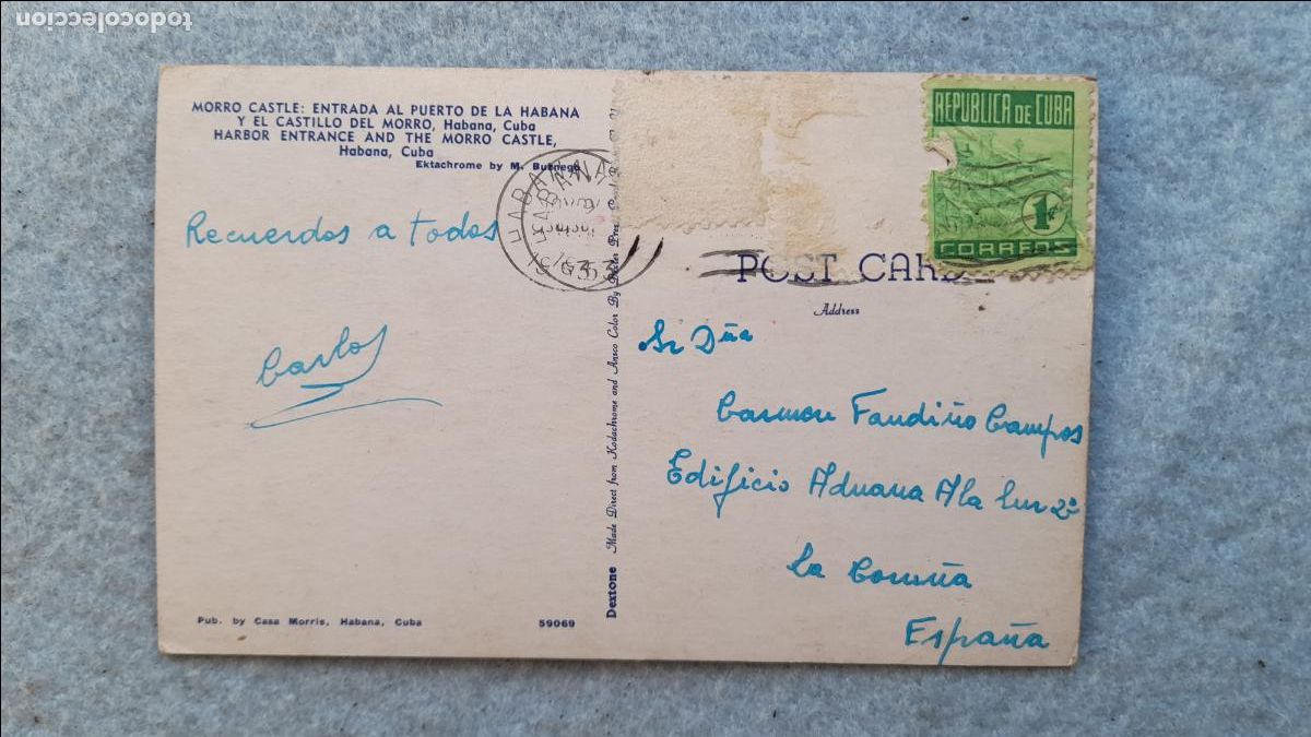 Postales: Lote de 3 Postales de Cuba. - Foto 3