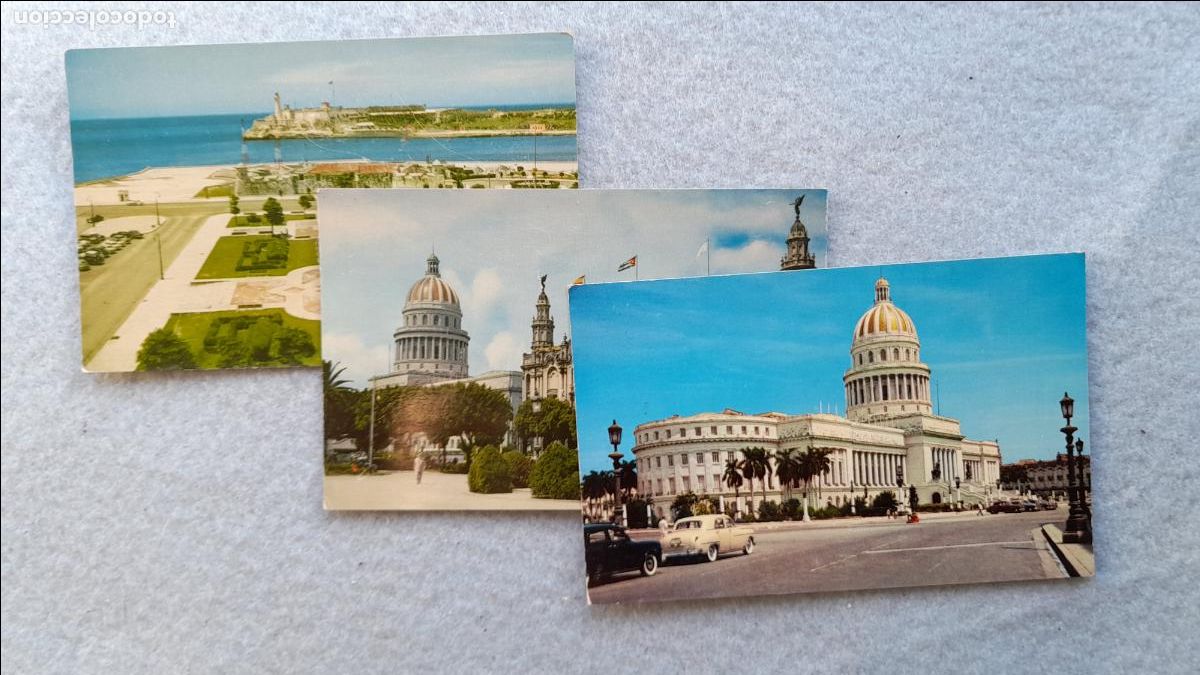 Postales: Lote de 3 Postales de Cuba. - Foto 1