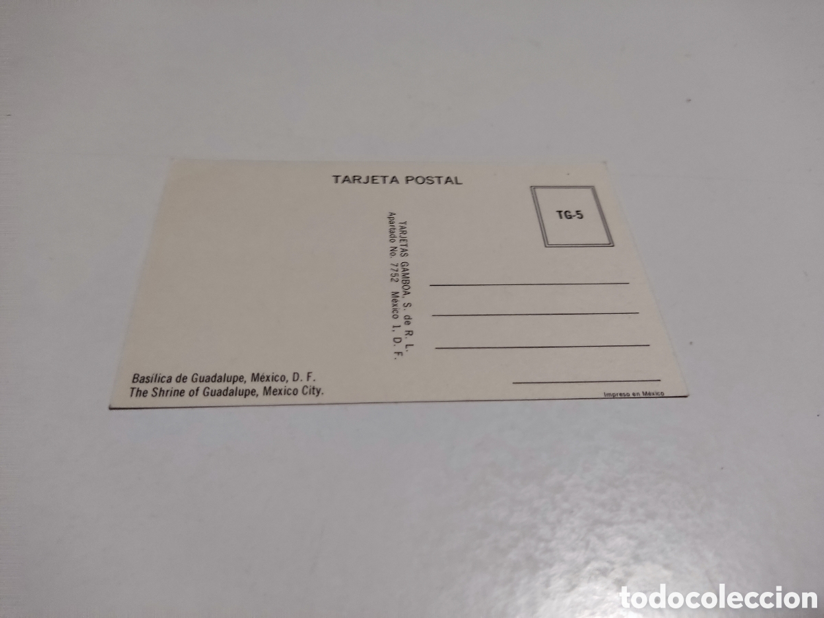 Postales: Postal M&eacute;xico bas&iacute;lica de Guadalupe - Foto 2