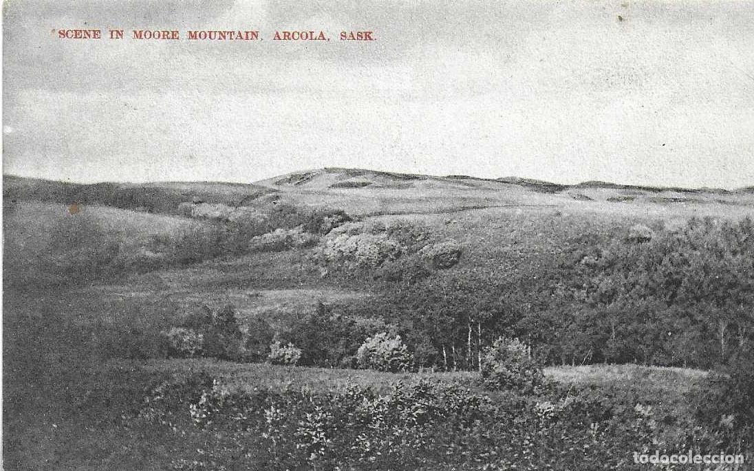 Postales: SCENE IN MOORE MOUNTAIN - ARCOLA - SASK. - ESCRITA - Foto 1