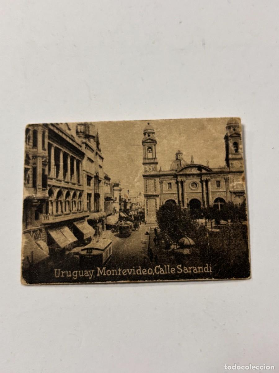 Postcards: TARJETA POSTAL. URUGUAY. MONTEVIDEO. CALLE SARANDI. N&ordm; 1897. SERIE AM&Eacute;RICA LATINA