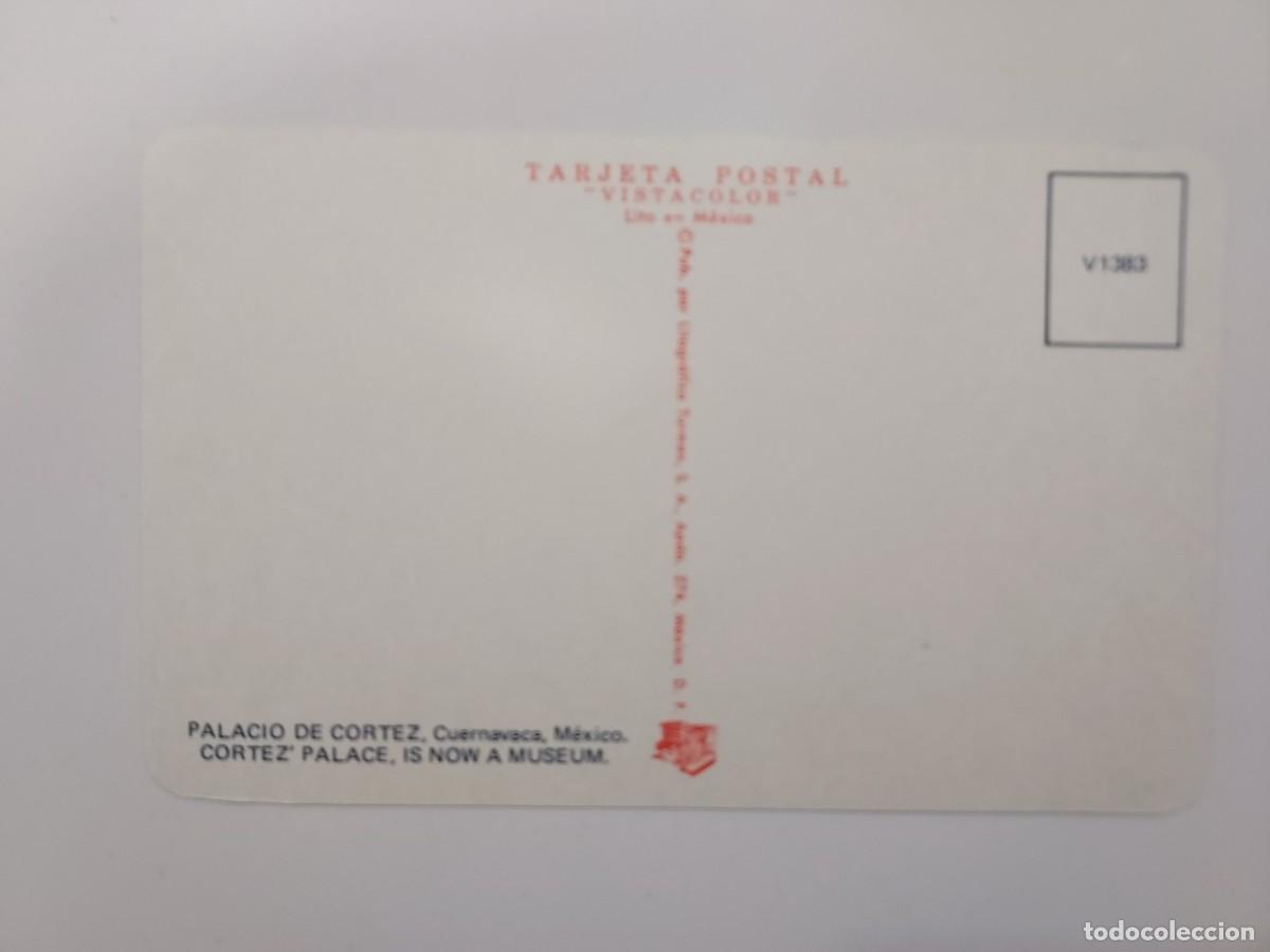Postales: POSTAL MEXICO. CUERNAVACA PALACIO CORTES. SIN CIRCULAR - Foto 2
