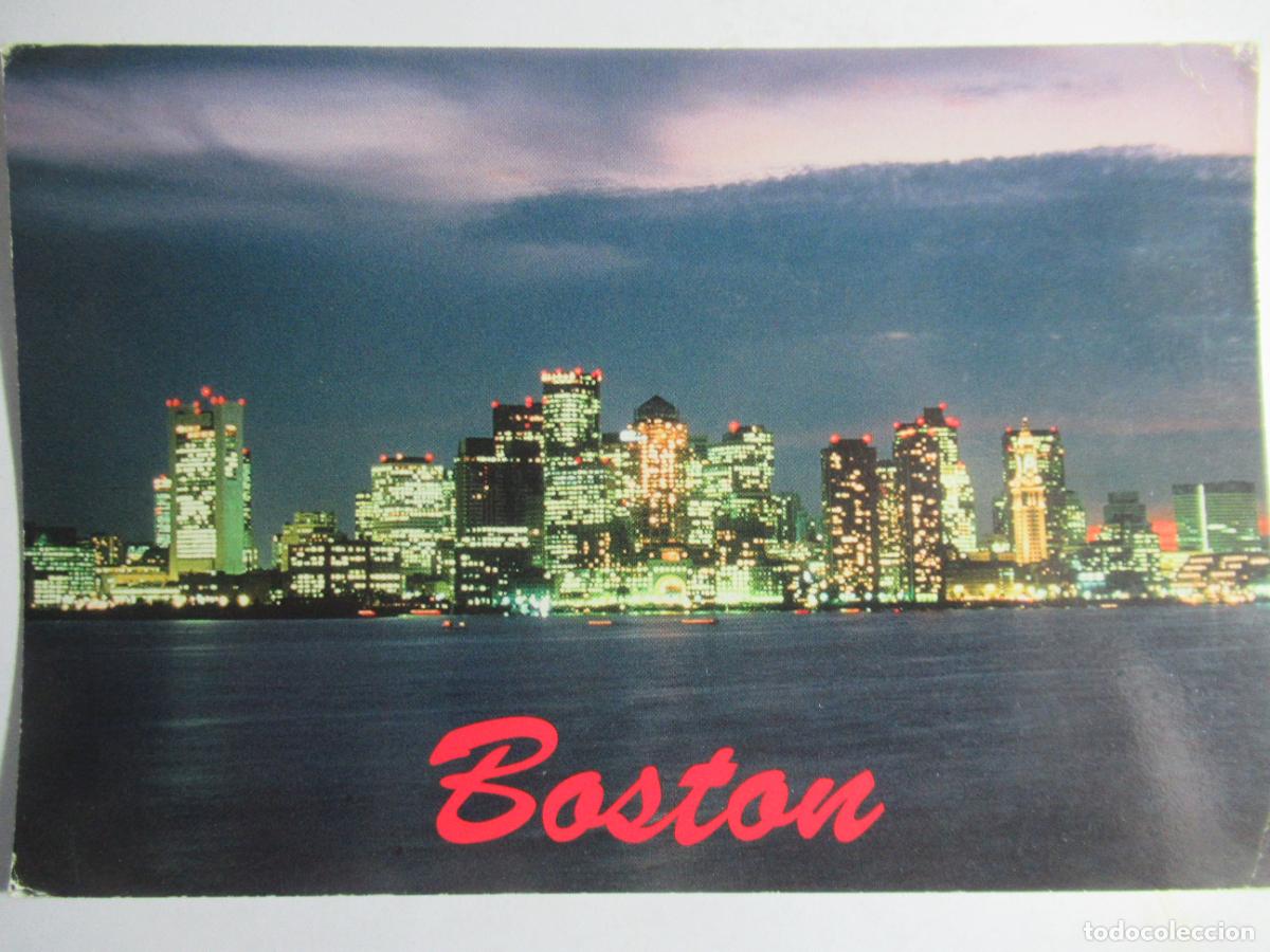 Postales: Boston - Boston Harbor at Night - Foto 1