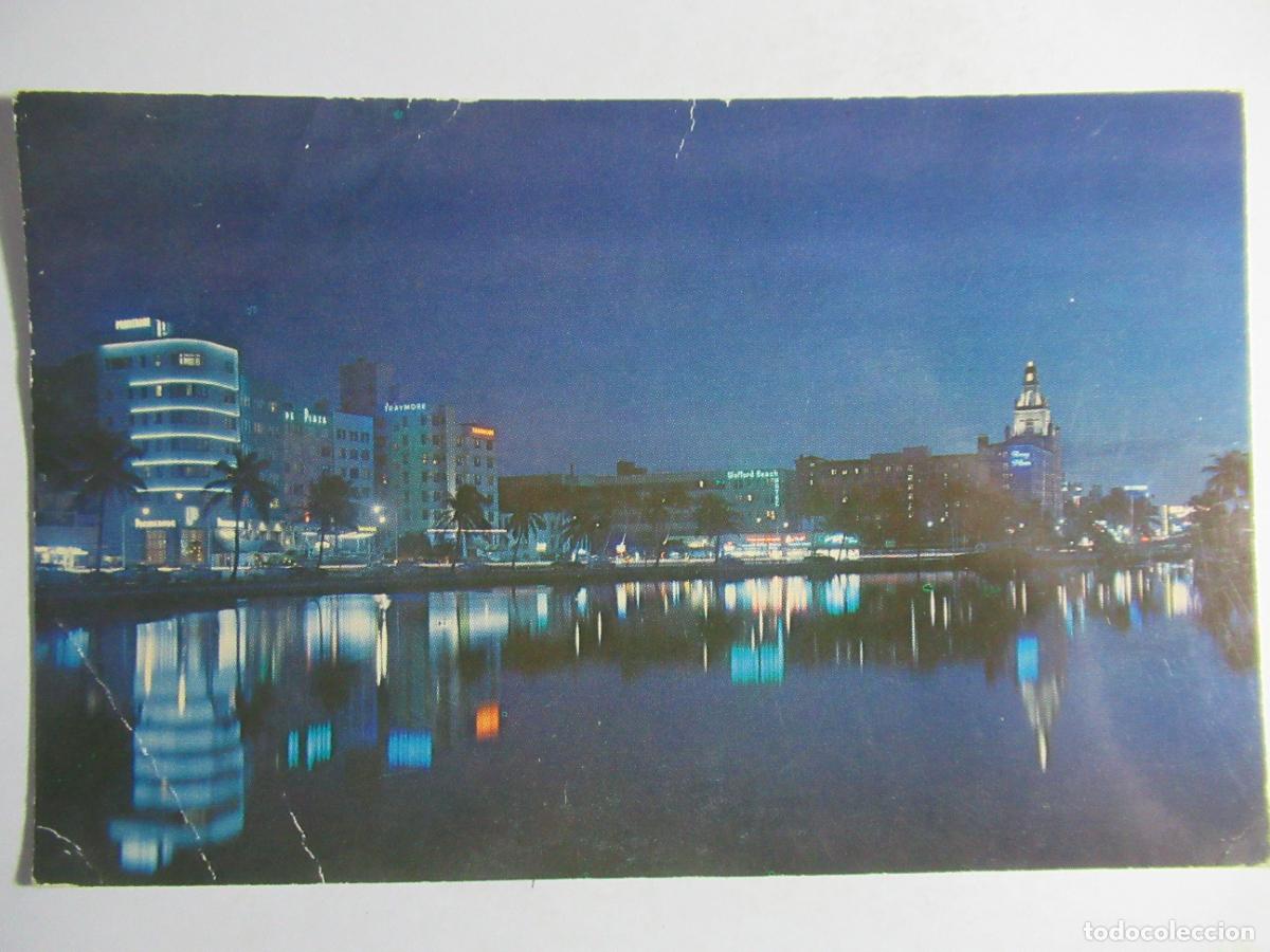 Postales: Miami Beach - Florida - Night view - Foto 1