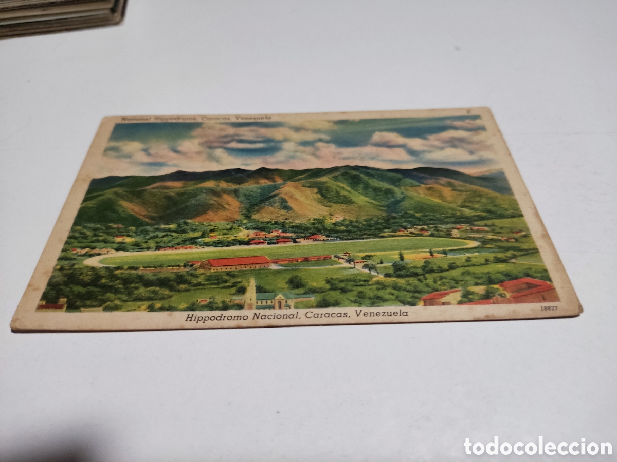 Cartes Postales: Postal antigua hippodromo nacional, Caracas, Venezuela
