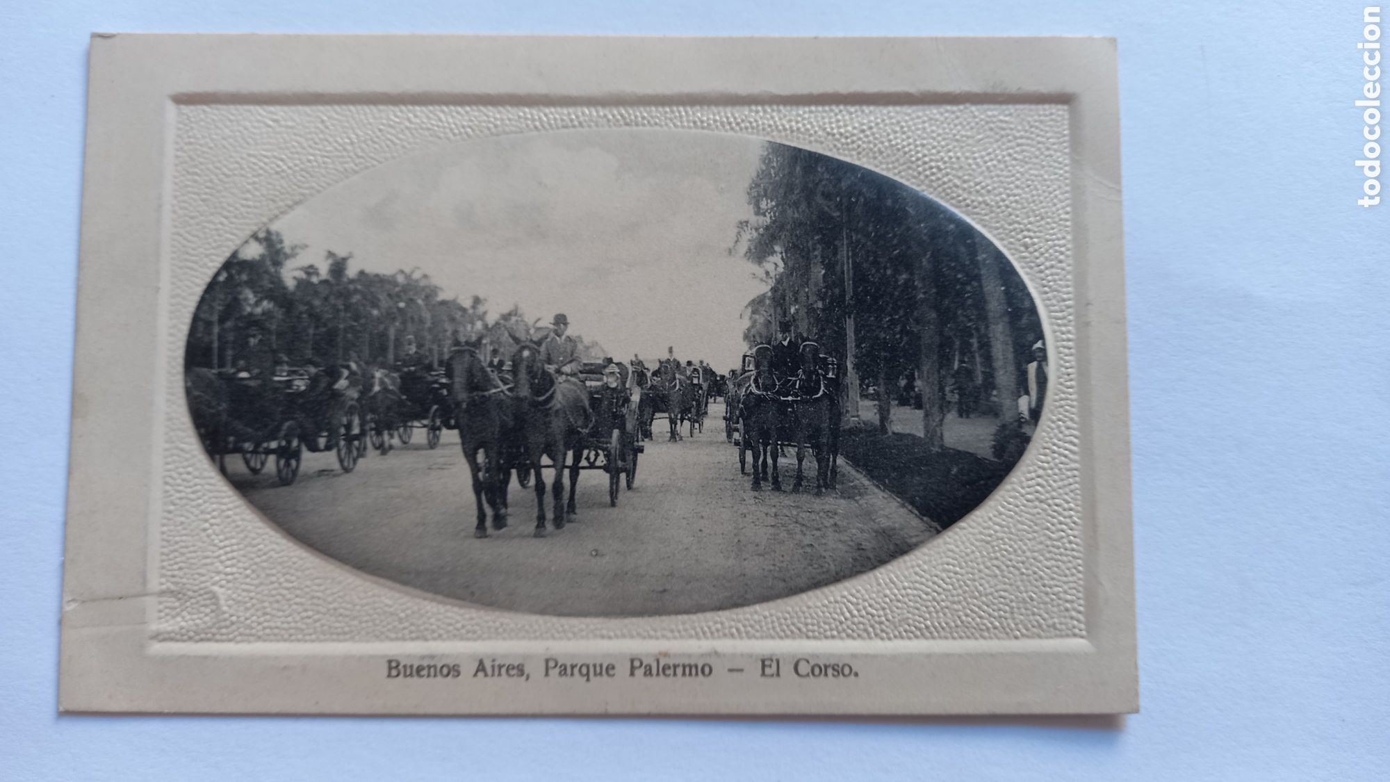 Postales: Postal BUENOS AIRES. Parque Palermo. El Corso - Foto 1