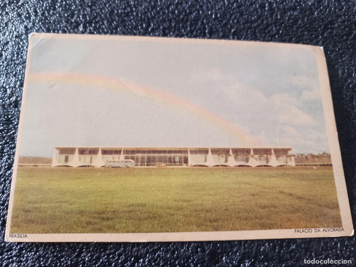 Postales: brasilia, palacio de alborada, escrita - Foto 1