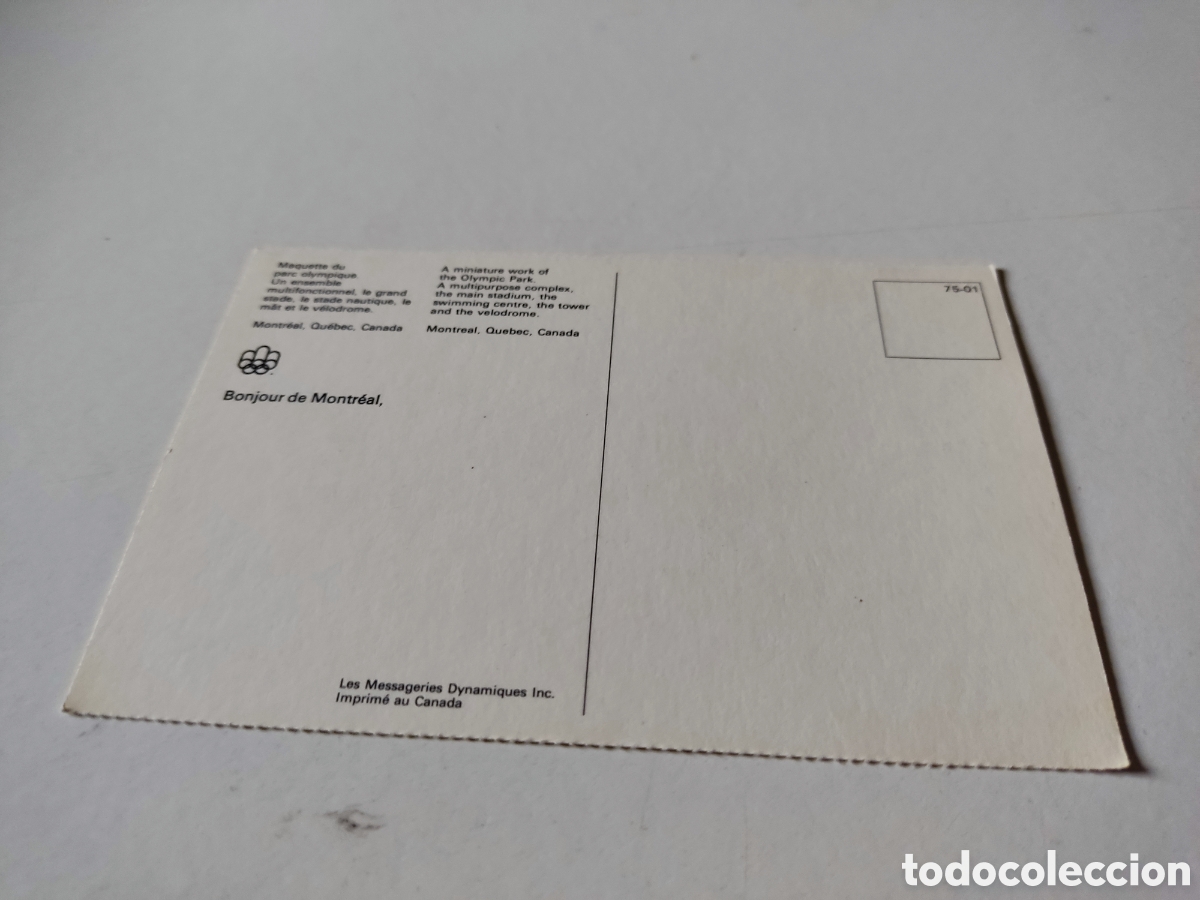 Postales: Postal Montreal 1976 olimpiadas - Foto 2