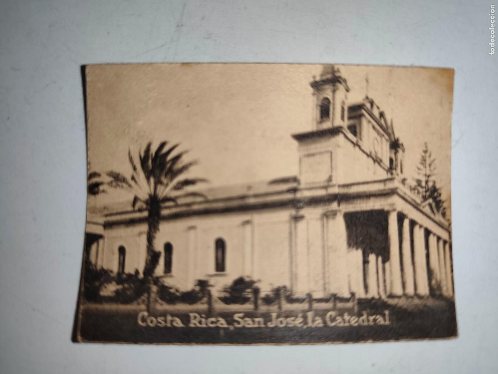 Postcards: POSTAL ORIGINAL DECADA DE LOS A&Ntilde;OS 30. COSTA RICA, SN JOSE LA CATEDRAL. LEER