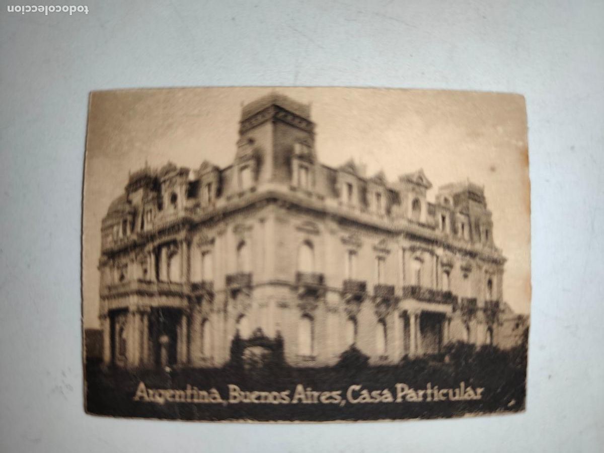 Postcards: POSTAL ORIGINAL DECADA DE LOS A&Ntilde;OS 30. ARGENTINA, CASA PARTICULAR. LEER DESCRIPCION