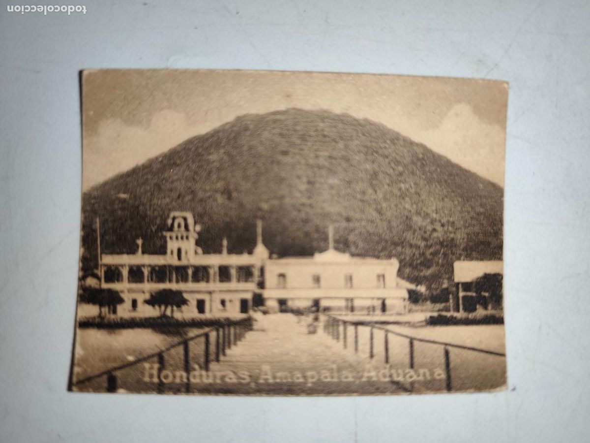 Postcards: POSTAL ORIGINAL DECADA DE LOS A&Ntilde;OS 30. HONDURAS, AMAPALA, ADUANA. LEER