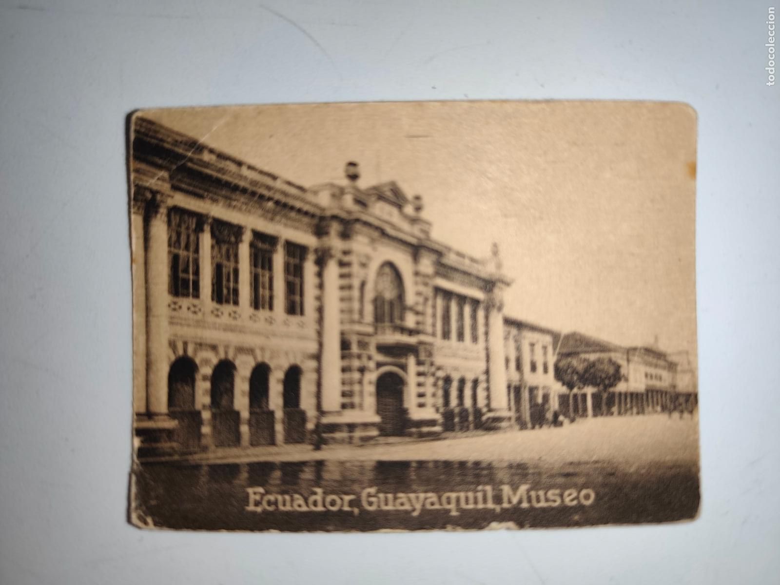 Cartoline: POSTAL ORIGINAL DECADA DE LOS A&Ntilde;OS 30. ESCUADOR, GUAYAQUIL, EL MUSEO. LEER