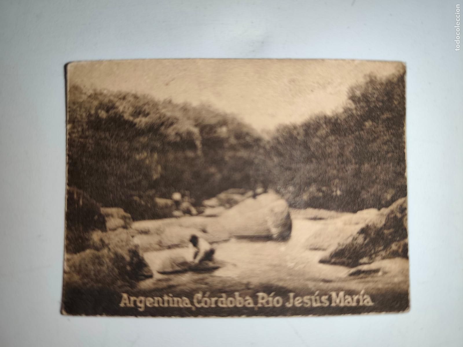 Postais: POSTAL ORIGINAL DECADA DE LOS A&Ntilde;OS 30. ARGENTINA, CORDOBA, RIO JESUS MARIA. LEER