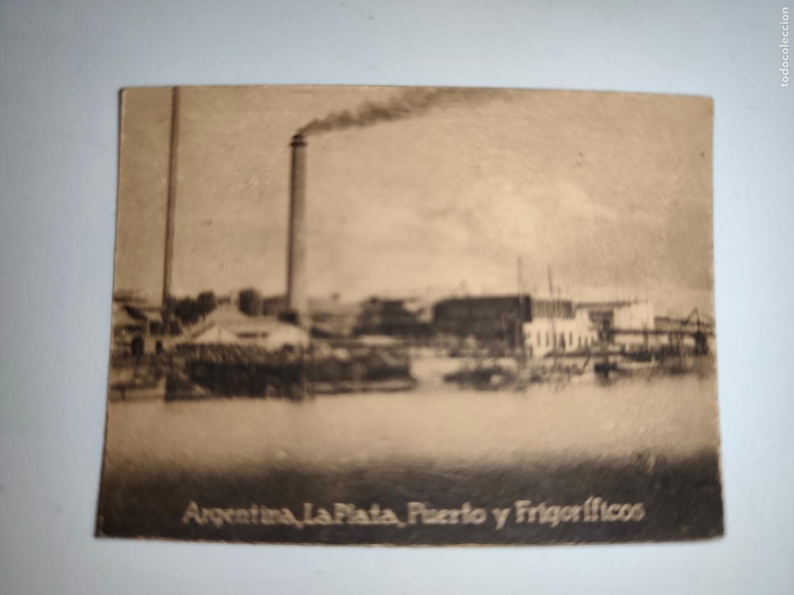 Postais: POSTAL ORIGINAL DECADA DE LOS A&Ntilde;OS 30. ARGENTINA, LA PLATA, PUERTO Y FRIGORIFICOS. LEER
