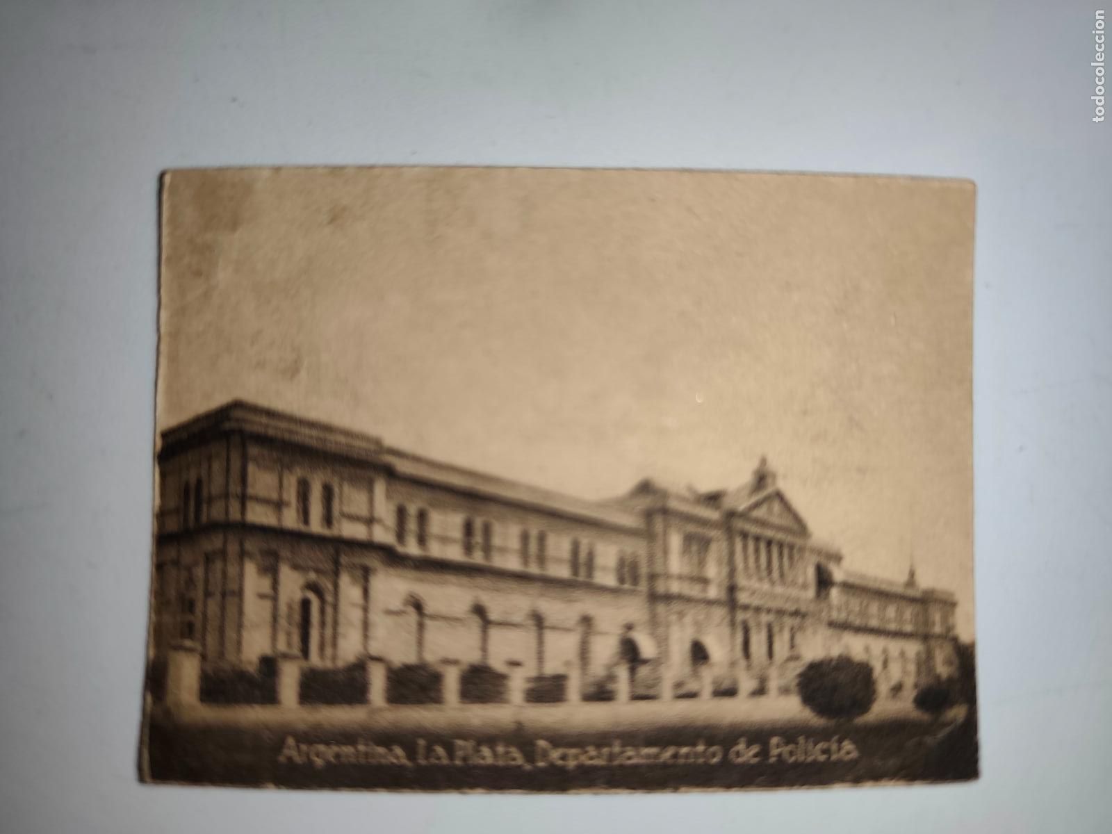 Postais: POSTAL ORIGINAL DECADA DE LOS A&Ntilde;OS 30. ARGENTINA, LA PLATA, DEPARTAMENTO DE POLICIA. LEER