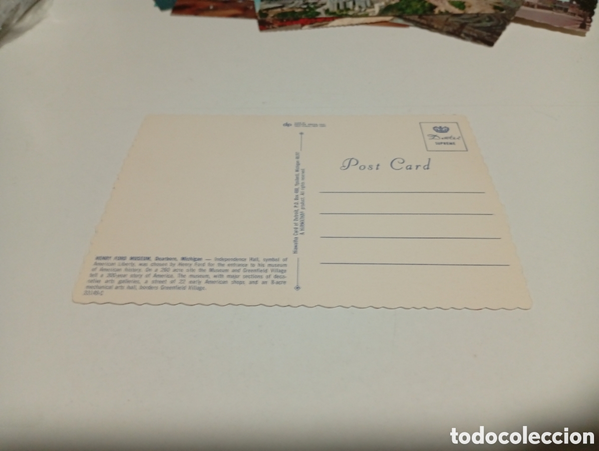 Postales: Postal Henry Ford,museum - Foto 2