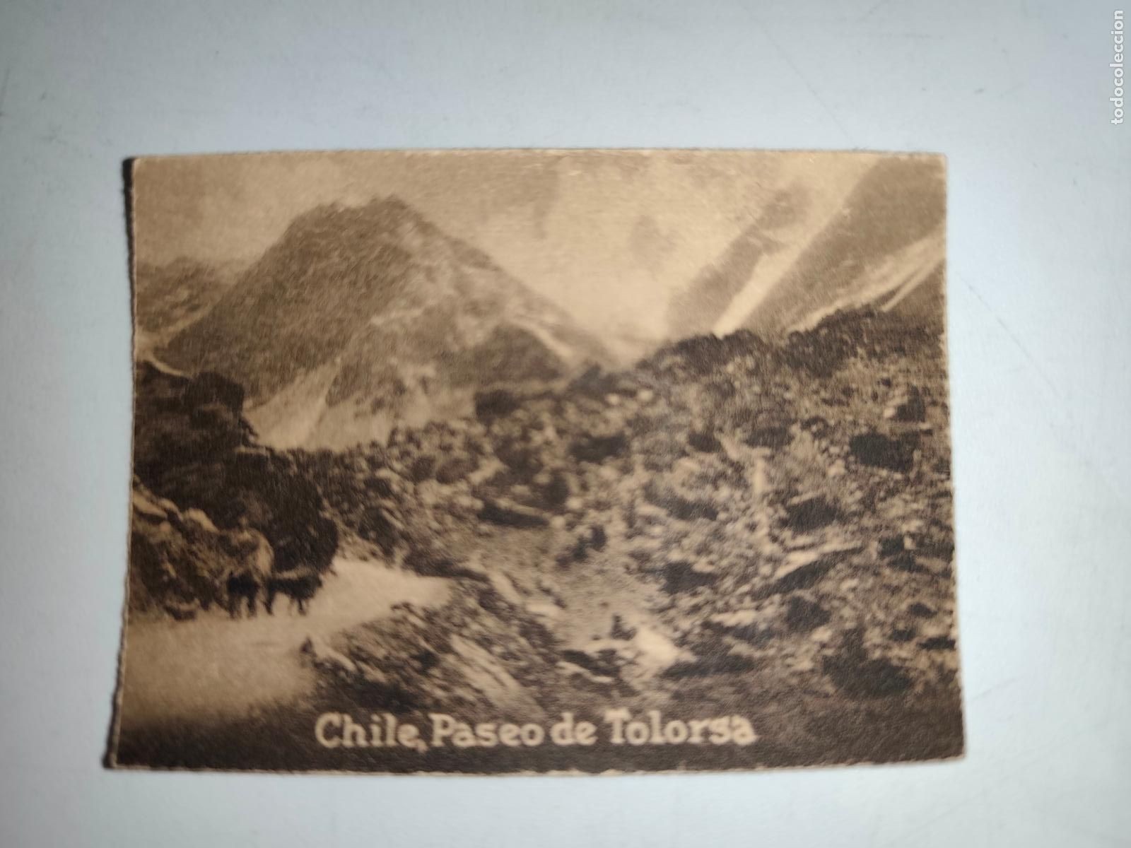 Postcards: POSTAL ORIGINAL DECADA DE LOS A&Ntilde;OS 30. CHILE, PASEO DE TOLORSA. LEER