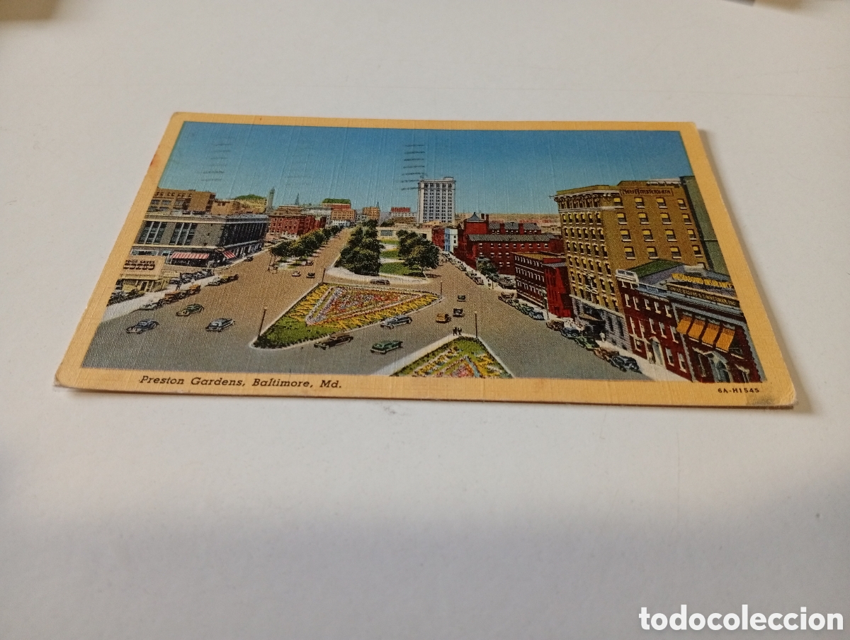 Postales: Postal antigua 1946 Baltimore - Foto 1