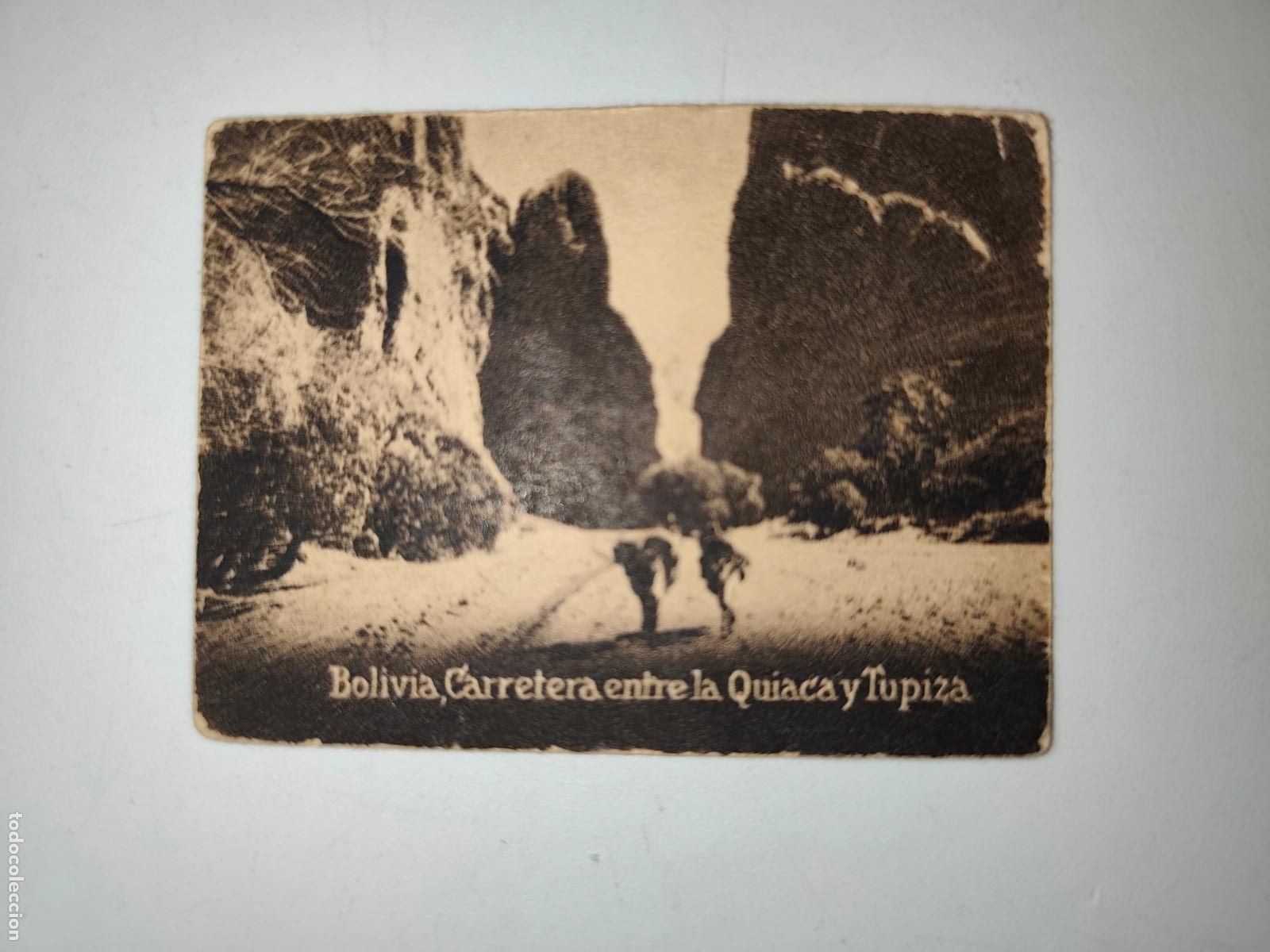 Cartoline: POSTAL ORIGINAL DECADA DE LOS A&Ntilde;OS 30. BOLIVIA, CARRETERA ENTRE LA QUIACA Y TUPIZA. LEER