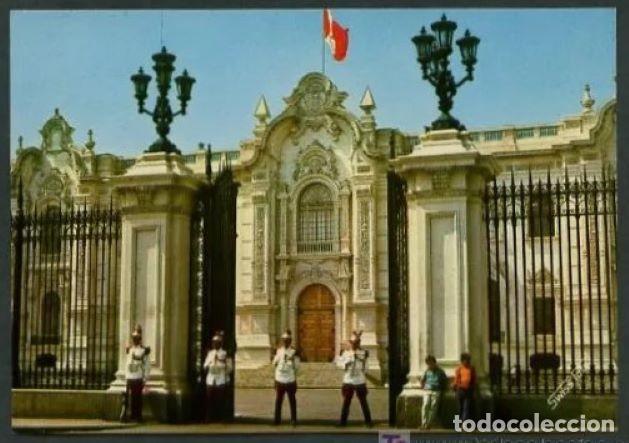 Postales: Per&uacute;. Lima. *El Palacio de Gobierno* Nueva. - Foto 1