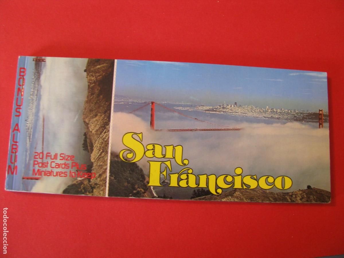 Postales: BLOC DE 20 POSTALES DE EE.UU. SAN FRANCISCO. - Foto 1