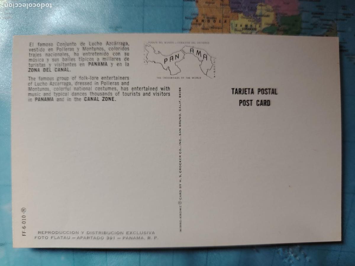 Postales: Postal reproducci&oacute;n PANAMA - Foto 2