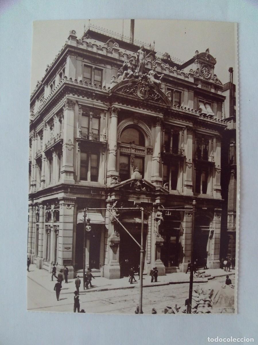 Postales: T. POSTAL EDIFICIO DEL COMERCIO DE FUTUROS DEL ALGODON 1884 - Foto 1