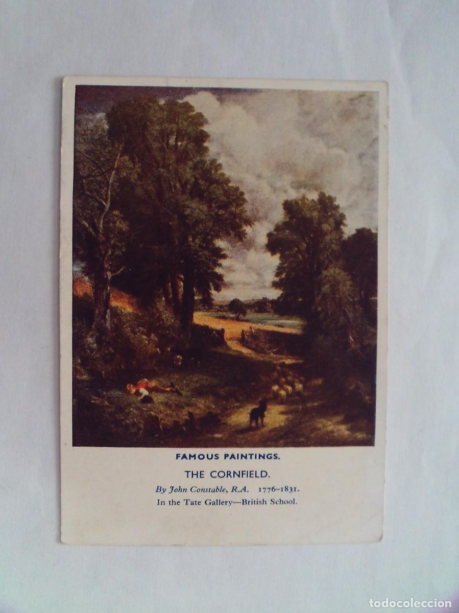 Postales: (P) POSTAL DE JHON CONSTABLE THE CORNFIELD TATE GALLERY - Foto 1