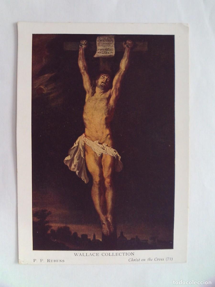 Postales: (P) POSTAL DE RUBENS CHRIST OC THE CROSS - Foto 1