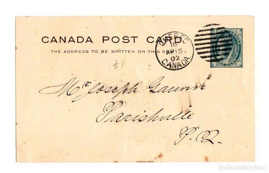 Postales: TARJETA POSTAL CANADA POST CARD. QUEBEC 1902 - Foto 1