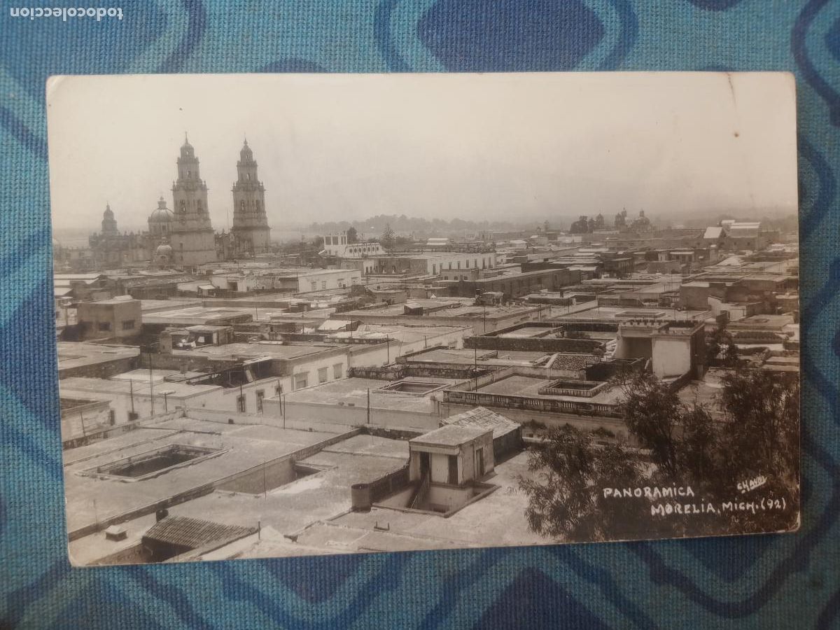Postales: Morelia, M&eacute;xico. Escrita 1937 - Foto 1