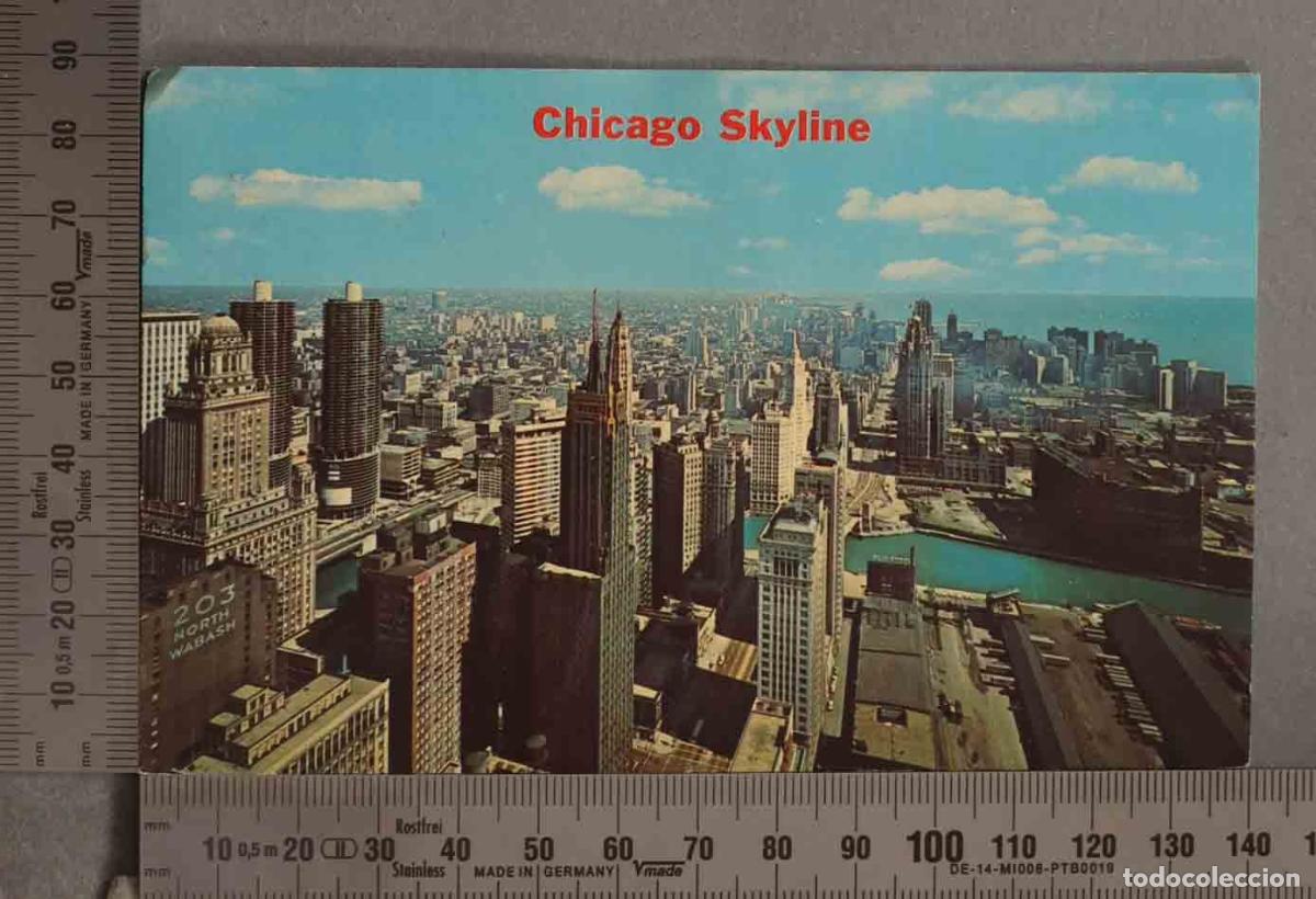 Postales: POSTAL. Chicago Skyline - Foto 1