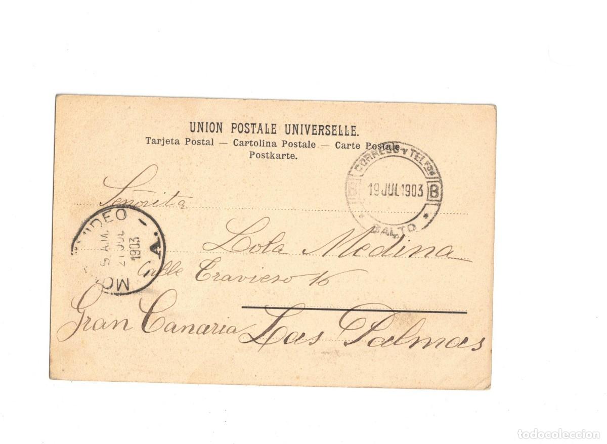 Postales: URUGUAY. ESCENAS CAMPESTRES 1903 - Foto 2