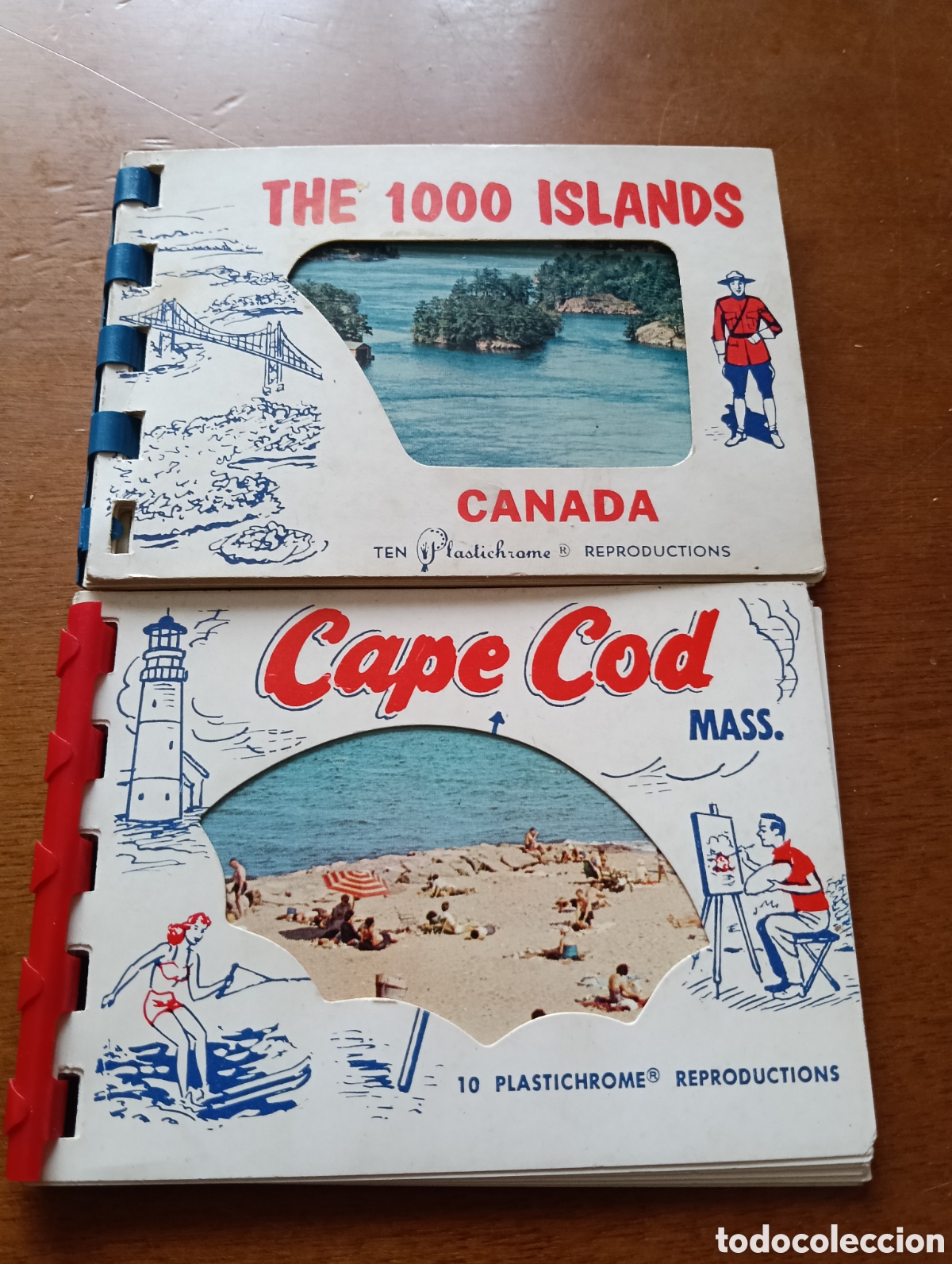 Postales: Juego de postales de Canad&aacute; y Cape Cod 1960 - Foto 1