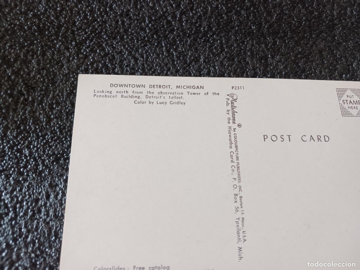 Postales: centro de detroit, michigan - Foto 2