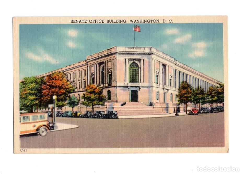 Postales: WASHINGTON, D. C.- EDIFICIO DE OFICINAS DEL SENADO. - Foto 1