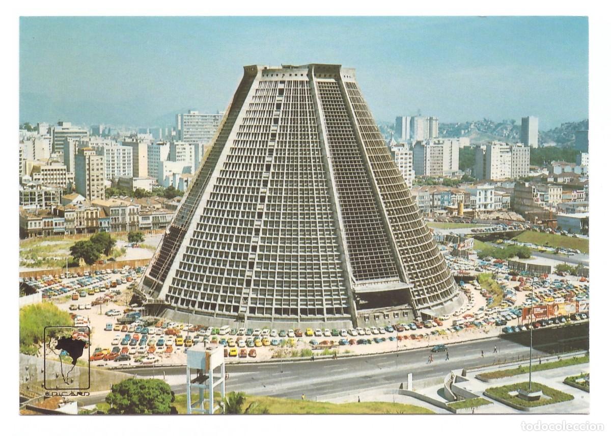 Postales: BRASIL. RIO DE JANEIRO. Nova Catedral. - Foto 1