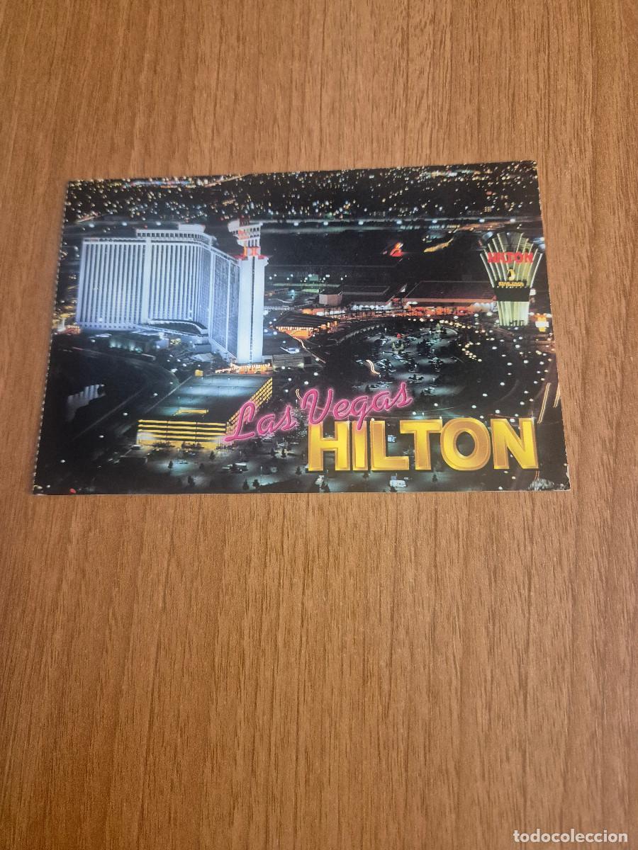 Postales: POSTAL LAS VEGAS HILTON CIRCULADA. - Foto 1