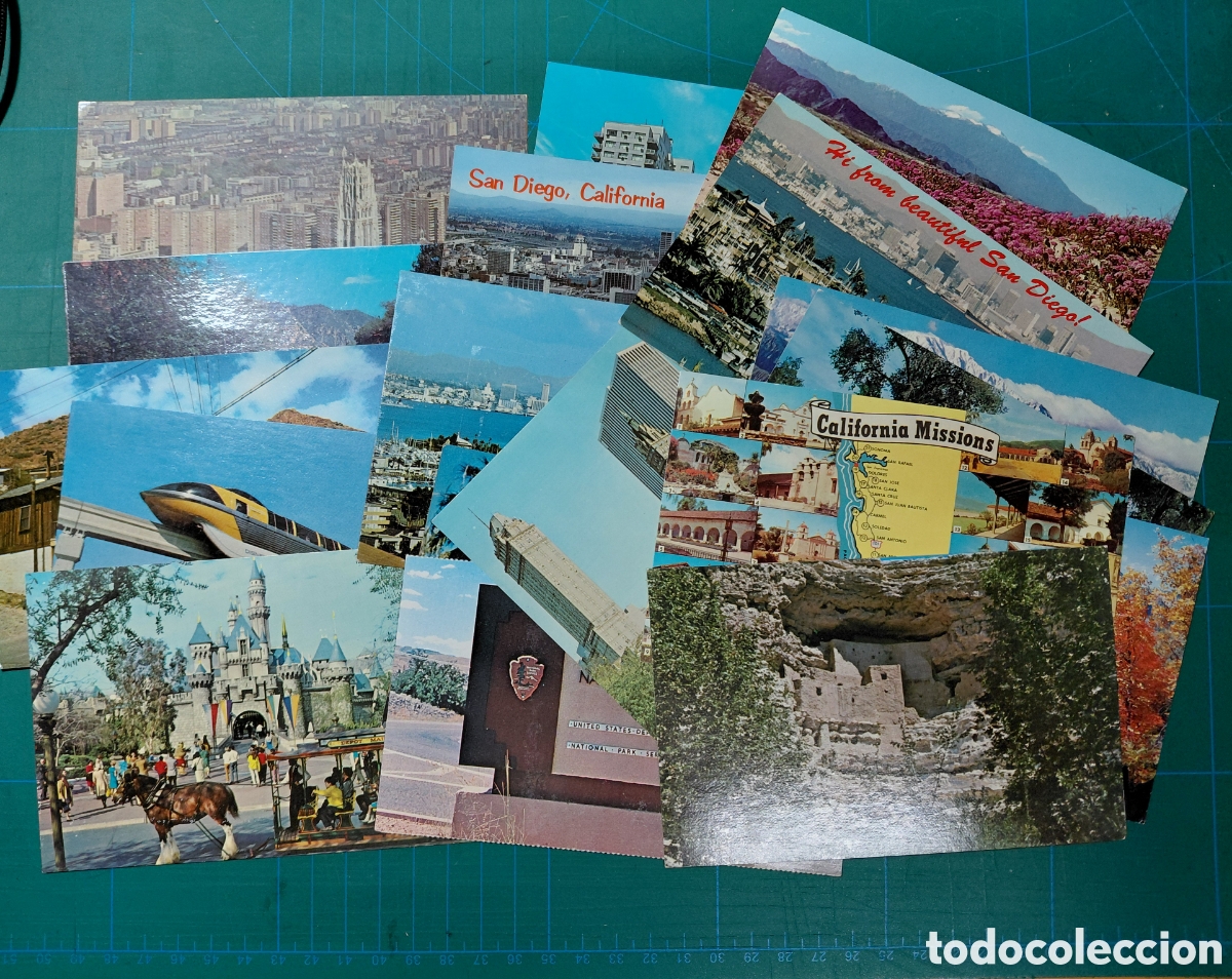 Postales: 18 POSTALES E.E.U.U. VARIOS EDITORES / SIN CIRCULAR - Foto 1
