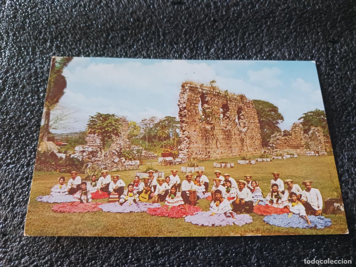 Postales: panama, conjunto folklorico aires table&ntilde;os - Foto 1