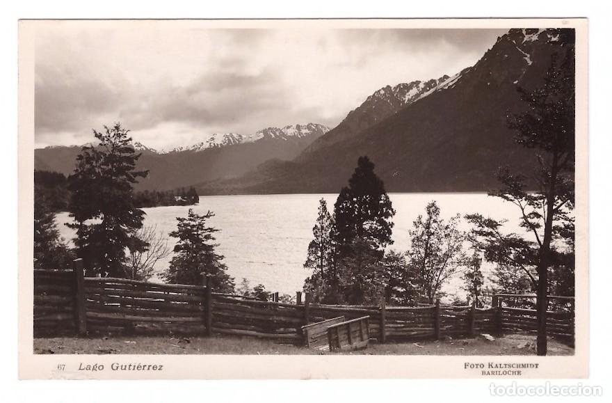 Postales: Argentina. Lago Guti&eacute;rrez. - Foto 1