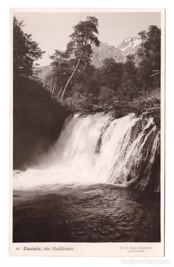 Postales: Argentina. Cascada r&iacute;o Guillermo. - Foto 1
