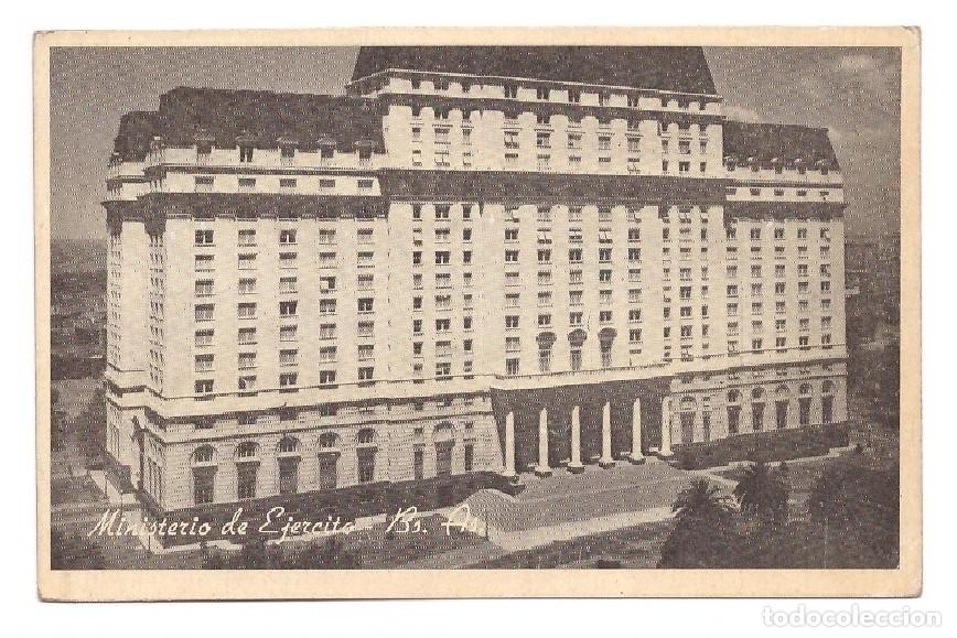 Postales: Argentina. Buenos Aires. Ministerio de Ej&eacute;rcito. - Foto 1