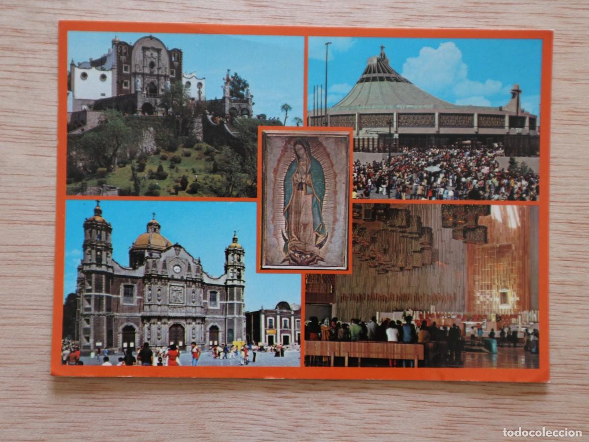 Postales: POSTAL LA BASILICA DE GUADALUPE MEXICO DF - Foto 1