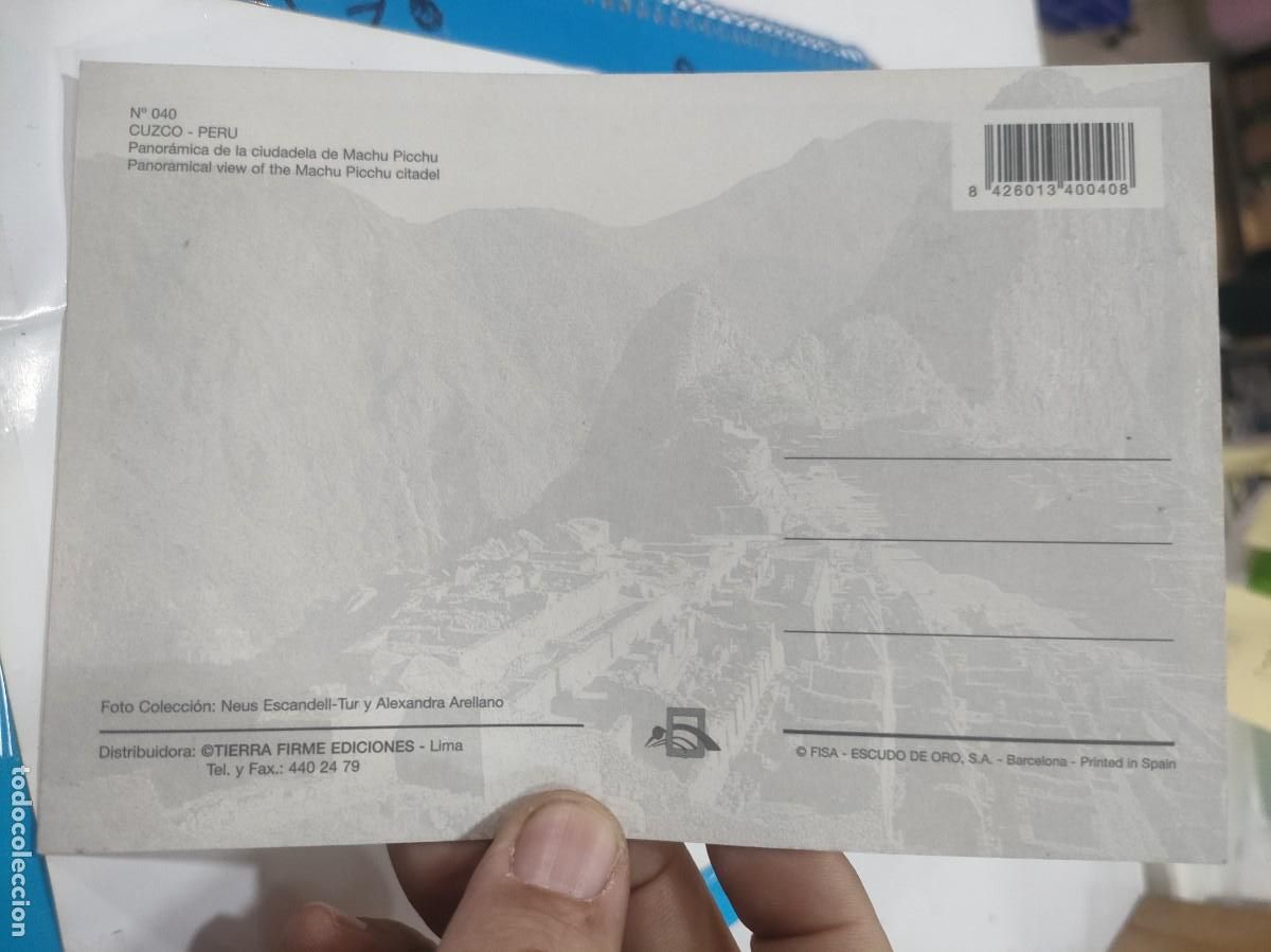Postales: Postal PER&Uacute; Machu Picchu SC - Foto 2