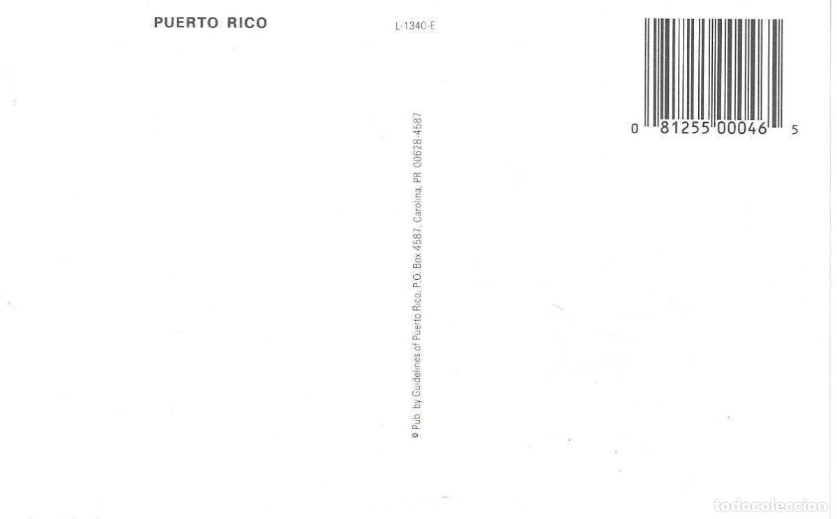 Postales: PUERTO RICO - POSTAL MAPA - Foto 2